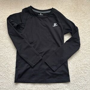 Lined athletic tee